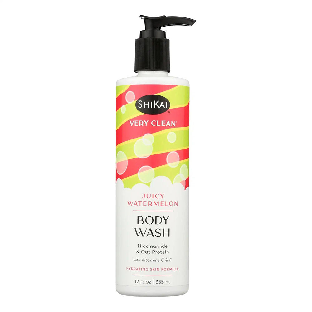ShiKai Very Clean Body Wash, Juicy Watermelon, 12 Oz